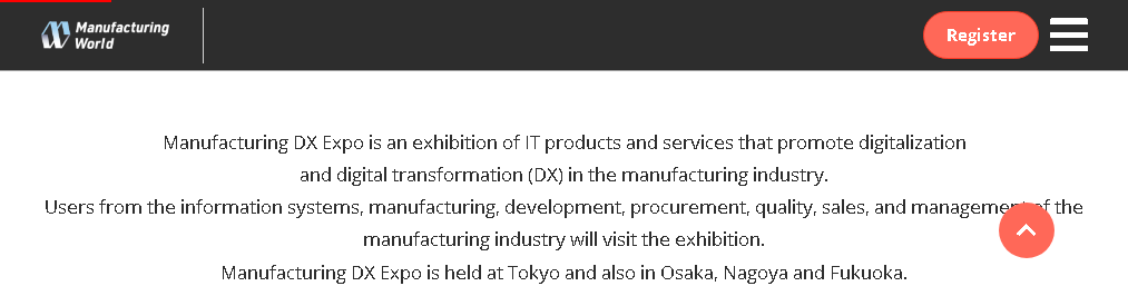 Manufacturing Digital Transformation Expo 2025 Nagoya Manufacturing Digital Transformation Expo 2025 Nagoya