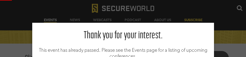SecureWorld Ντιτρόιτ