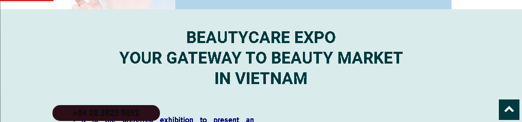 Exposición de coidados de beleza