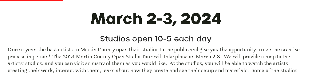 Excursão aos estúdios abertos