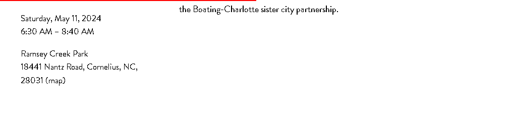 ពិធីបុណ្យទូកនាគ Charlotte