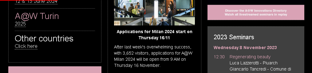 Architect @ Work Milan Milan 2024