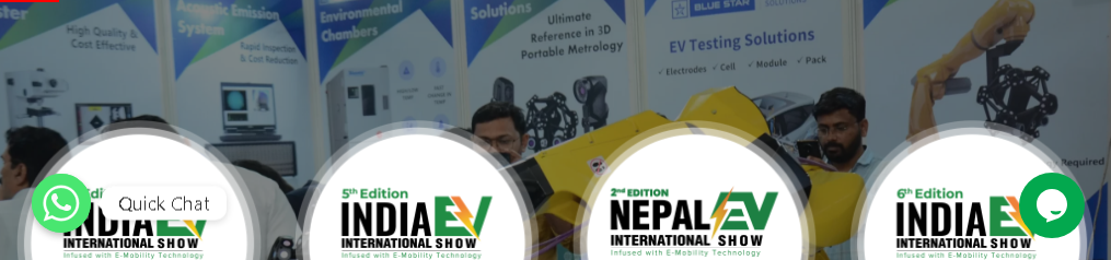 Mostra internacional de vehículos eléctricos da India