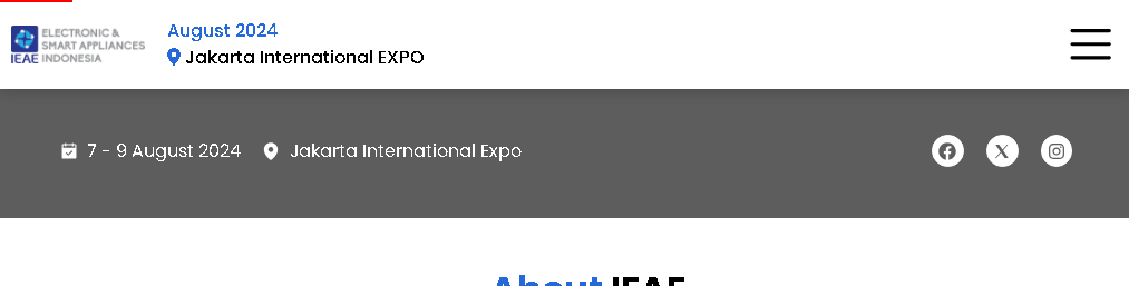 印尼国际电子及智能家电博览会