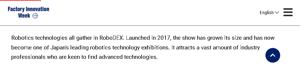 RoboDEX - Expo voor robotontwikkeling en -toepassingen
