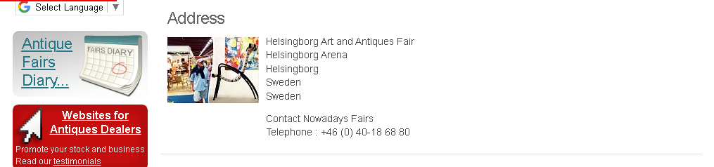 Helsingborg Arts & Antiques Fair