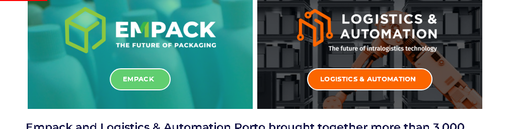 Empack und Logistik & Automatisierung Porto