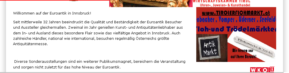 Euro Antique Innsbruck 2024