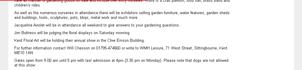 Il-Kent Garden Show