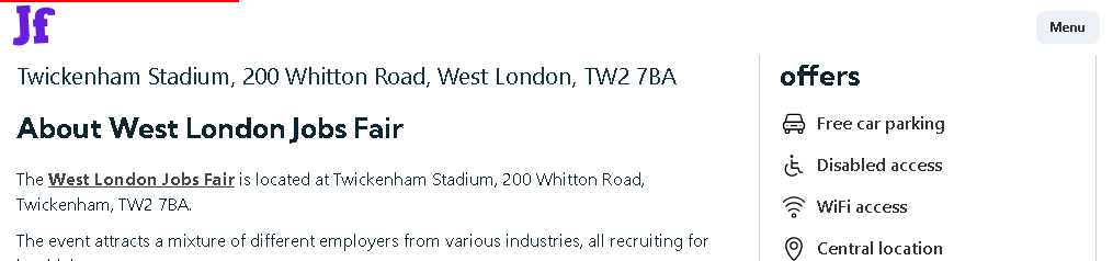 Londen Twickenham Jobs Fair