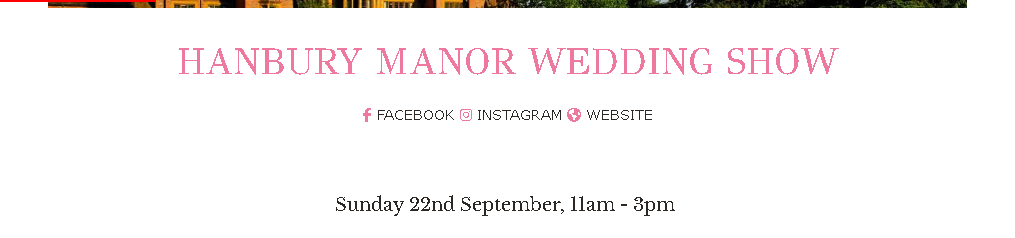 Hanbury Manor Wedding Show