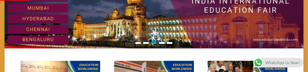 Koulutus Maailmanlaajuiset Intian koulutusmessut Mumbai