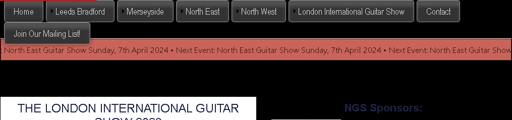 The London International Guitar Show Sunbury-on-Thames 2024