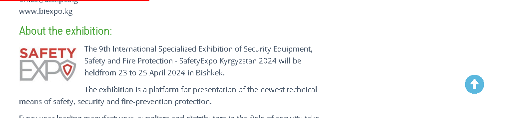 SafetyExpo Kârgâzstan