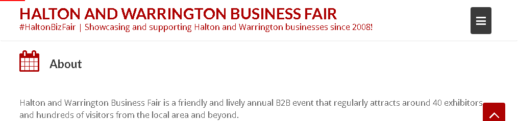 Halton and Warrington Business Fair Widnes 2024