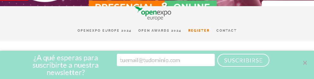 Open Expo Europe Congress