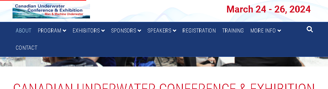 Канадская подводная конференция и выставка