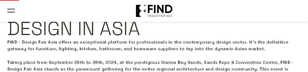 FIND - Designbeurs Azië
