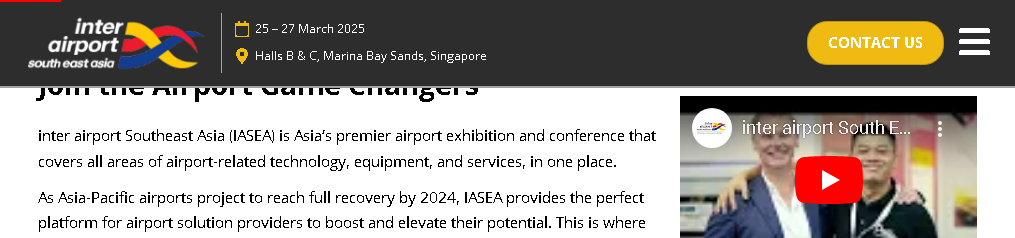 International Exhibition for Airport Equipment, Technology, Security, Design & Services