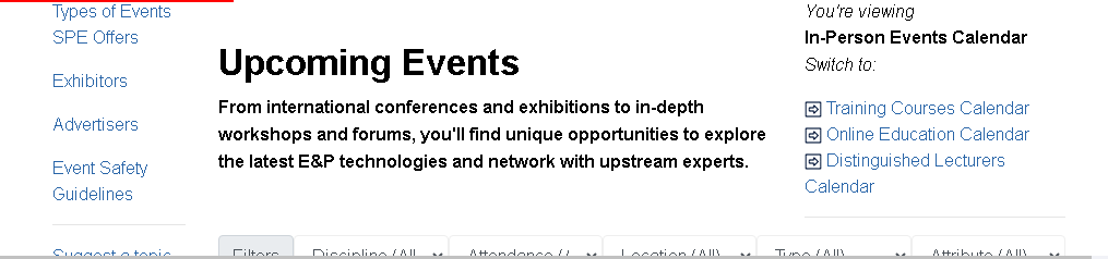 SPE年度技术会议和展览
