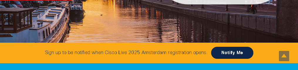 Cisco Live Amsterdam 2025