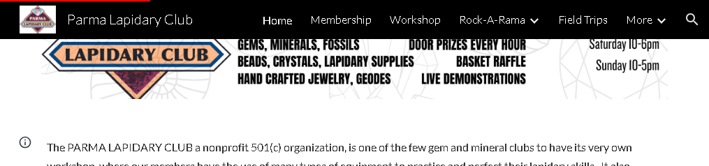 Rockarama Jewelry, Gem, Crystal, Fossil & Mineral Show