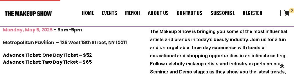 Pertunjukan Makeup-New York