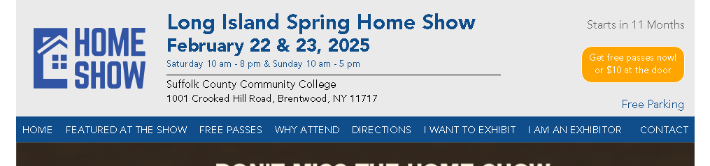 Long Island Spring Home Show