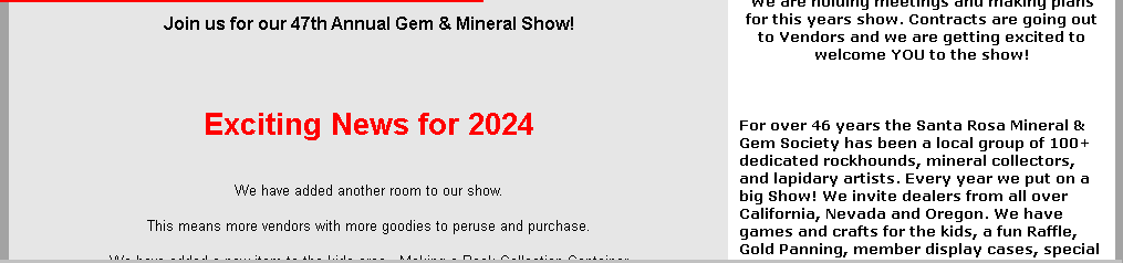 Mineral & Gem Show