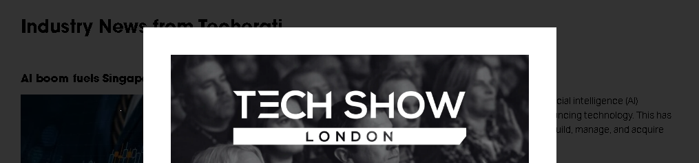 Tech Show Londres