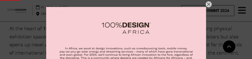 100% Design South Africa Johannesburg 2024