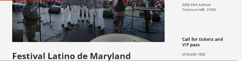 Maryland Latino Festival!