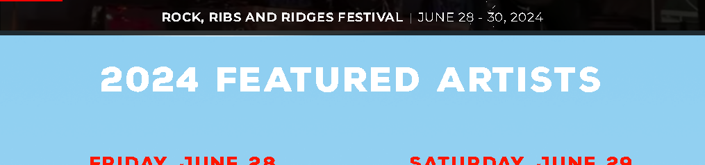 Rock, Ribs & Ridges Festival