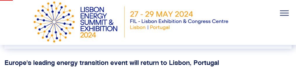 Lisabonas enerģētikas samits un izstāde