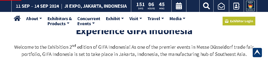 GIFA/ METEC Indoneesia