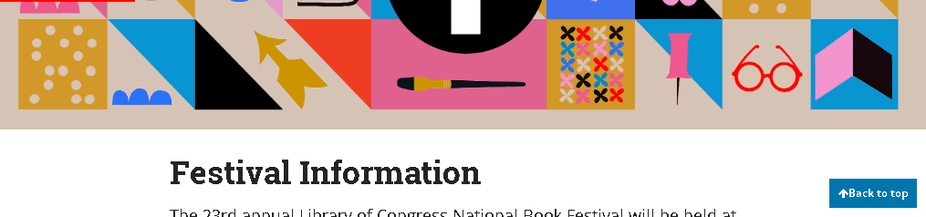Ọbá akwụkwọ nke Congress National Book Festival