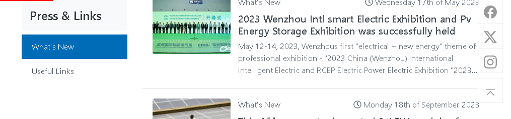 Kína (Wenzhou) International New Energy and Photovoltaic, Energy Storage Exhibition