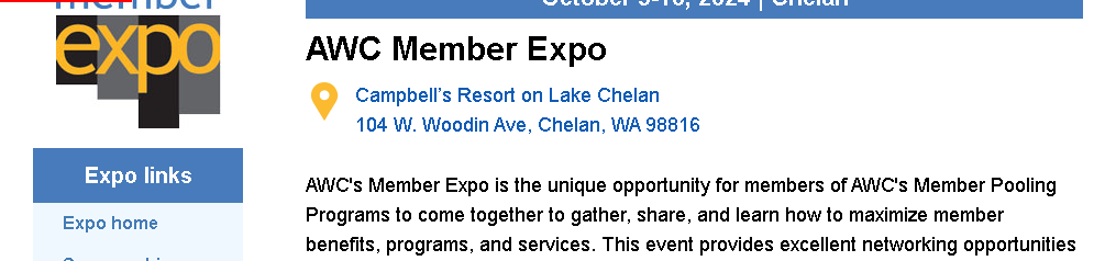 AWC's Member Expo