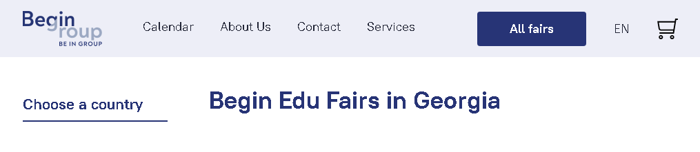 Bẹrẹ Aisinipo Edu Fair Tbilisi Tbilisi 2025