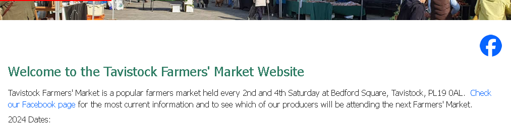 Tavistock Farmers' Market