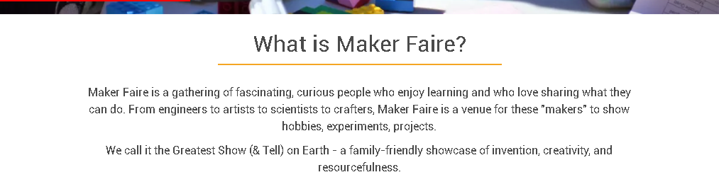 Cluiche Líne Rocklin Mini Maker Fair