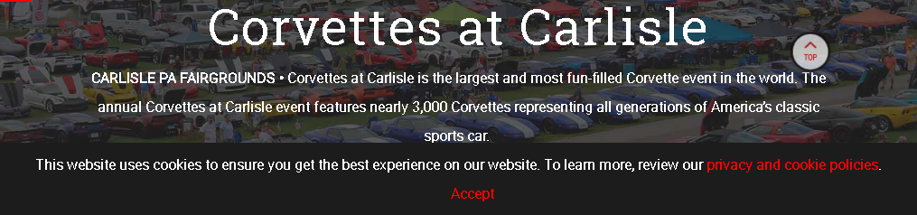 Corvettes at Carlisle Harrisburg 2024