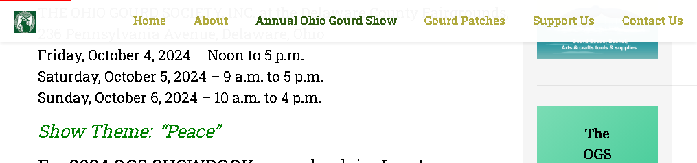 Ohio Gourd Show Delaware 2024