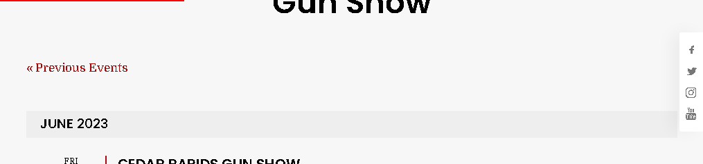 Kwaliteit Gun Show Cedar Rapids