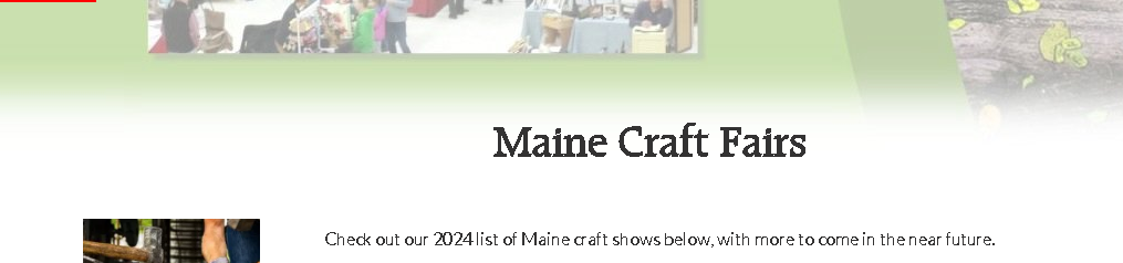 Maine Arts and Craft Fair