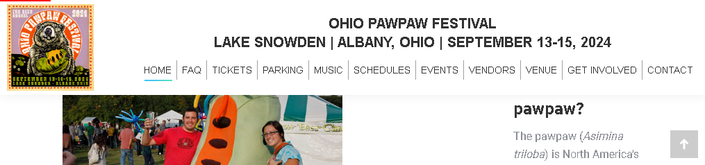 ყოველწლიური Ohio Pawpaw Festival