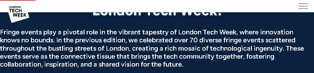 London EdTech Week London 2024