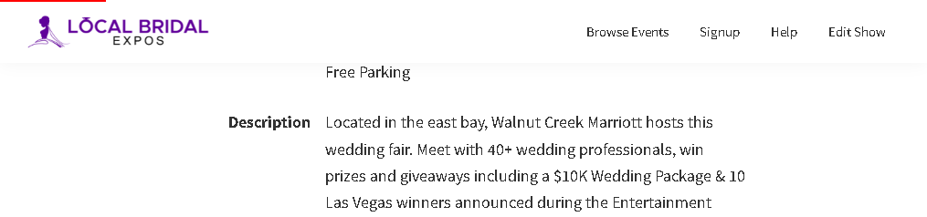 Walnut Creek Marriott Wedding Fair