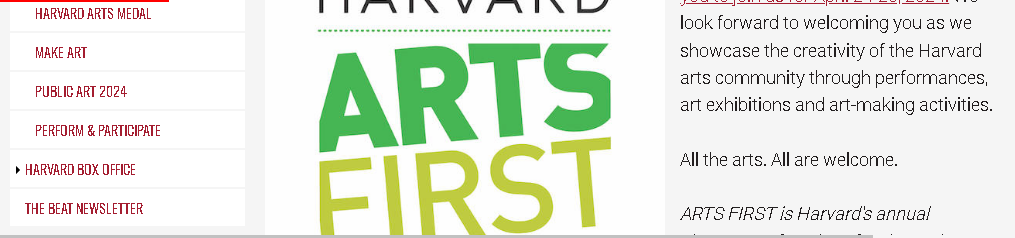 Arts First Festival