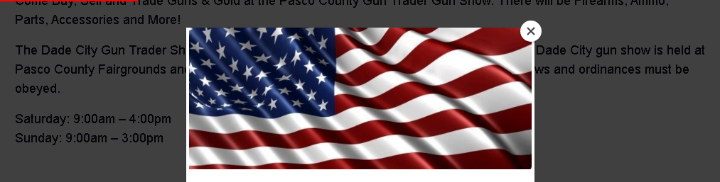 Gun Trader Gun Shows Dade City Dade 2024